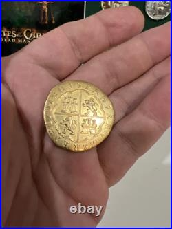 Pirates Of The Caribbean Framed Coin Props