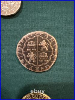 Pirates Of The Caribbean Framed Coin Props