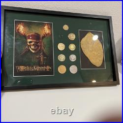 Pirates Of The Caribbean Framed Coin Props