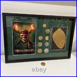 Pirates Of The Caribbean Framed Coin Props