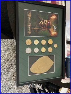 Pirates Of The Caribbean Framed Coin Props