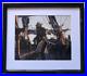 Pirates-Of-The-Caribbean-Framed-Photo-Signed-By-Johnny-Depp-Orlando-Bloom-COA-01-xov