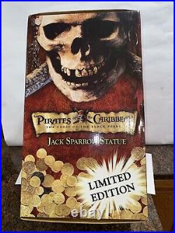 Pirates Of The Caribbean Jack Sparrow Statue Neca Limited Edition 393/1000 Rare