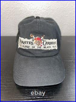 Pirates Of The Caribbean Movie Promo Hat Vintage Director Crew Member Dad Cap