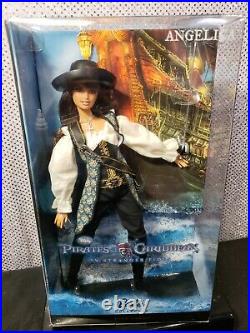 Pirates Of The Caribbean On Stranger Tides Angelica Barbie Doll Mattel T7655