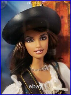 Pirates Of The Caribbean On Stranger Tides Angelica Barbie Doll Mattel T7655