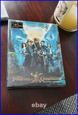 Pirates Of The Caribbean Salazars Revenge (Blu Ray Numbered Steelbook) Sealed