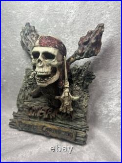 Pirates Of The Caribbean Sculpture RARE Crew Gift Pirates Of The Caribbean Sculpture RARE Crew Gift