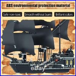 Pirates Of The Caribbean Ship Queen's Revenge Warship Black Pearl Build (BLACK)