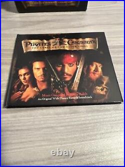 Pirates Of The Caribbean Soundtrack Treasures Collection 4 CDs + 1 DVD