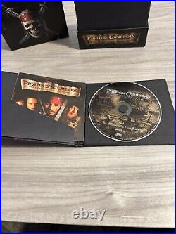 Pirates Of The Caribbean Soundtrack Treasures Collection 4 CDs + 1 DVD