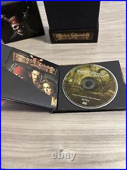 Pirates Of The Caribbean Soundtrack Treasures Collection 4 CDs + 1 DVD