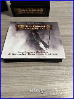 Pirates Of The Caribbean Soundtrack Treasures Collection 4 CDs + 1 DVD