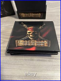 Pirates Of The Caribbean Soundtrack Treasures Collection 4 CDs + 1 DVD