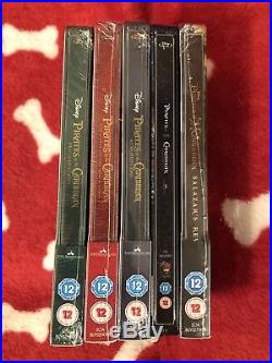 Pirates Of The Caribbean Steelbook Collection / Collectable Set