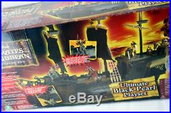 Pirates Of The Caribbean Ultimate Black Pearl Playset Zizzle 2007 New + Cracks