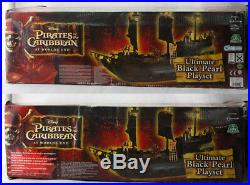 Pirates Of The Caribbean Ultimate Black Pearl Playset Zizzle 2007 New + Cracks