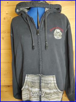 Pirates Of The Caribbean Zip Up Hooded Sweatshirt 2XL