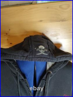 Pirates Of The Caribbean Zip Up Hooded Sweatshirt 2XL