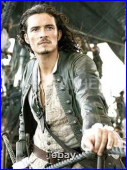 Pirates of The Caribbean 5 Will Turner Men's Real Leather Long Coat Pirates of The Caribbean 5 Will Turner Men's Real Leather Long Coat