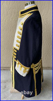 Pirates of The Caribbean Admiral General Officers Overcoat Frock Jacket Coat
