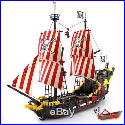 Pirates of The Caribbean Black Pearl Ship Model Building Blocks Bricks toy