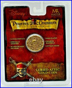 Pirates of The Caribbean Curse of The Black Pearl Aztec Gold Replica (Rare!)