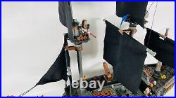 Pirates of The Caribbean Mega Bloks Black Pearl Ship Complete with Instructions