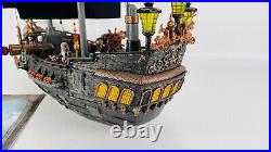 Pirates of The Caribbean Mega Bloks Black Pearl Ship Complete with Instructions