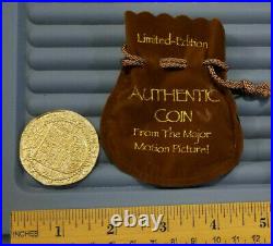 Pirates of The Caribbean Prop Coin in Bag (Movie Theater Promo)