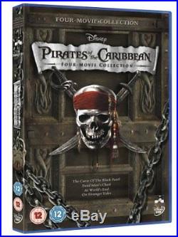 Pirates of the Caribbean 1-4 Box Set DVD DVD MUVG The Cheap Fast Free Post