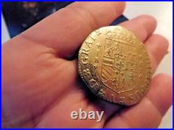 Pirates of the Caribbean 2003 Movie on set treasure DOUBLOON hero coin S2