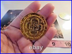 Pirates of the Caribbean 2003 Movie onset treasure chest props 2 coins + 5x7 S2