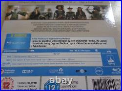 Pirates of the Caribbean 3 At World's End DEBOSSED BluRay SteelBook ZAVVI Disney