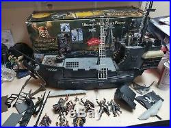 Pirates of the Caribbean 3 Ultimate Black Pearl Playset 2007 +Other Playsets Lot