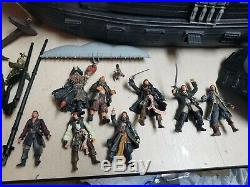 Pirates of the Caribbean 3 Ultimate Black Pearl Playset 2007 +Other Playsets Lot