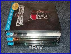 Pirates of the Caribbean 4 Bluray Futureshop Steelbooks Factory Sealed