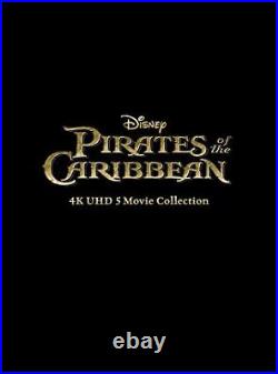 Pirates of the Caribbean 4K UHD 5 Movie Collection Limited Edition Blu-ray