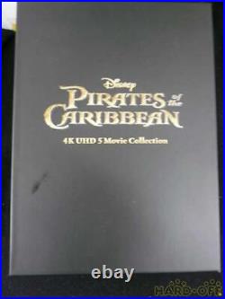 Pirates of the Caribbean 4K UHD Movie Collection Model Number VWBS7299 Walt D