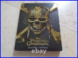 Pirates of the Caribbean 5 Dead Men Tell No Tales 3D Filmarena Blu-ray SteelBook