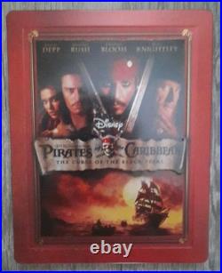 Pirates of the Caribbean 5 Movies Blu-Ray Steelbook Zavvi 1, 2, 3, 4, 5. UK