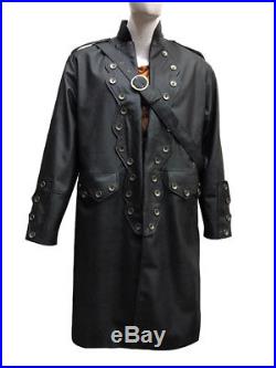 Pirates of the Caribbean 5 Will Turner Halloween Leather Coat