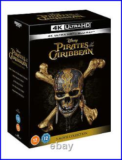 Pirates of the Caribbean 5-movie Collection (4K UHD Blu-ray) Jonathan Pryce