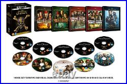 Pirates of the Caribbean 5-movie Collection (4K UHD Blu-ray) Jonathan Pryce