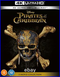 Pirates of the Caribbean 5-movie Collection (4K UHD Blu-ray) (UK IMPORT) Pirates of the Caribbean 5-movie Collection (4K UHD Blu-ray) (UK IMPORT)