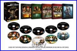 Pirates of the Caribbean 5-movie Collection (4K UHD Blu-ray) (UK IMPORT) Pirates of the Caribbean 5-movie Collection (4K UHD Blu-ray) (UK IMPORT)