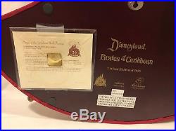 Pirates of the Caribbean 50th Anniversary Disneyland Skull Wall Plaque LE 1000