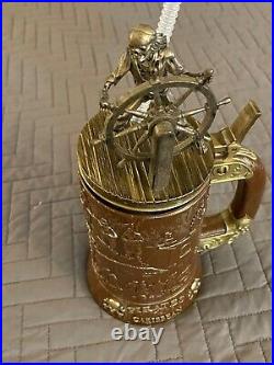 Pirates of the Caribbean 50th anniversary pin with Stein mug and map