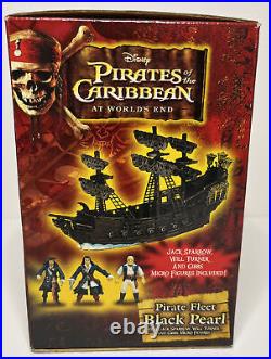 Pirates of the Caribbean At Worlds End Pirate Fleet Black Pearl withMicro Figures