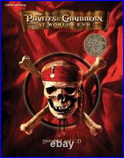 Pirates of the Caribbean At Worlds End Story Book And CD Hardcover GOOD